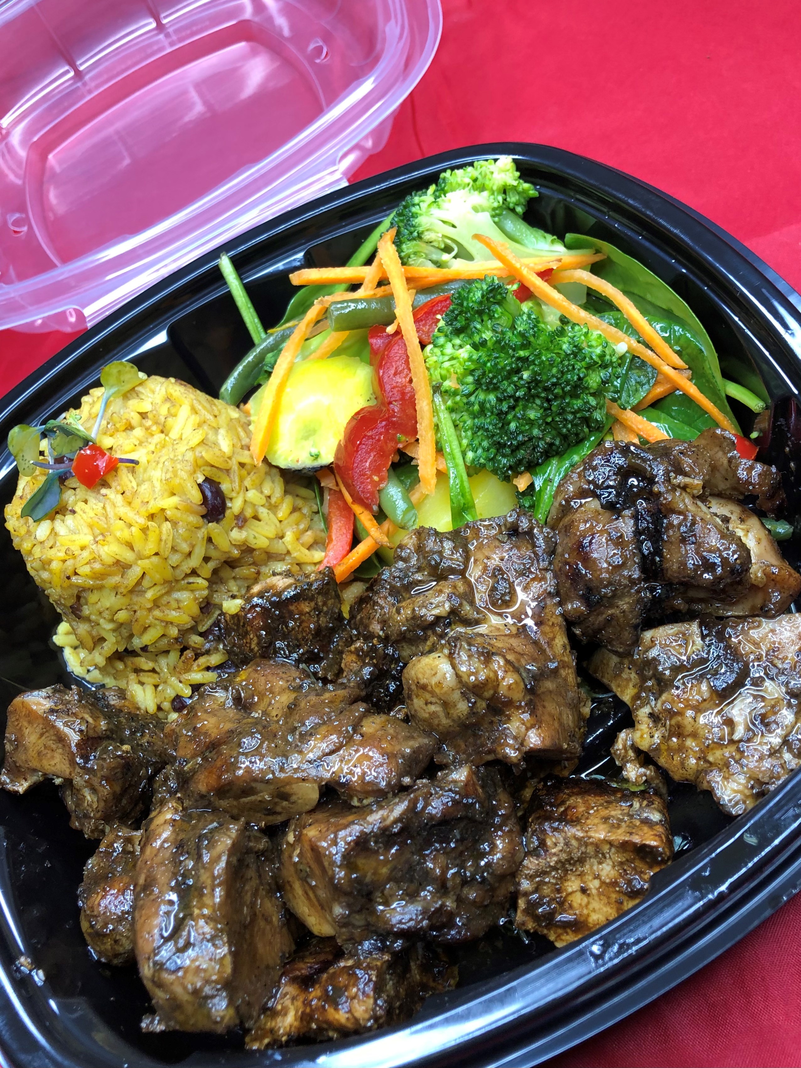 Jerk Chicken Platter