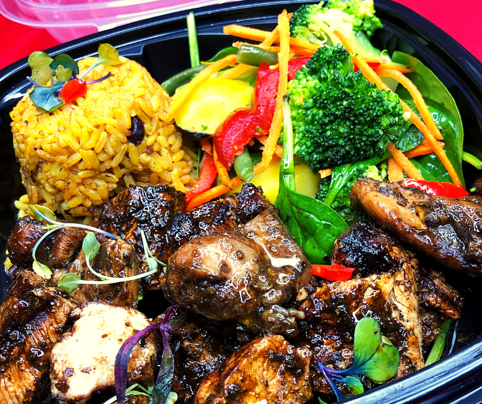 Jerk Pork Platter