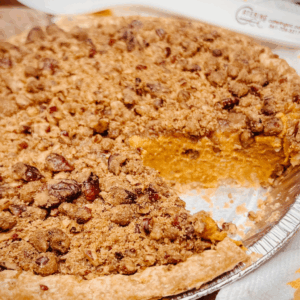 Sweet Potato Pie Crisp (Brown Butter Pecan Crumble)